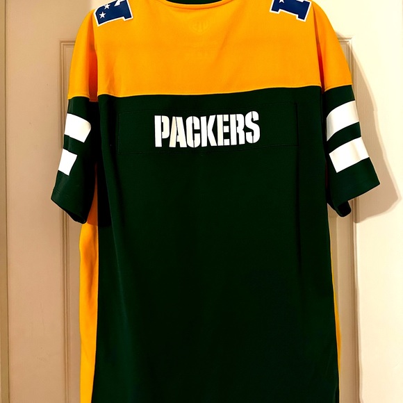 NFL Brand Green Bay Packers Jersey Pullover Shirt, NWT. Size L & Size XXL - Picture 2 of 3